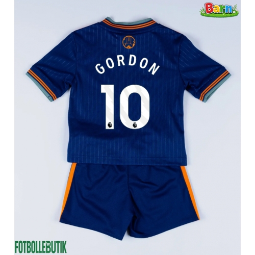 Newcastle United Anthony Gordon #10 Tredjeställ Barn 2025-26 Kortärmad (+ Korta byxor)